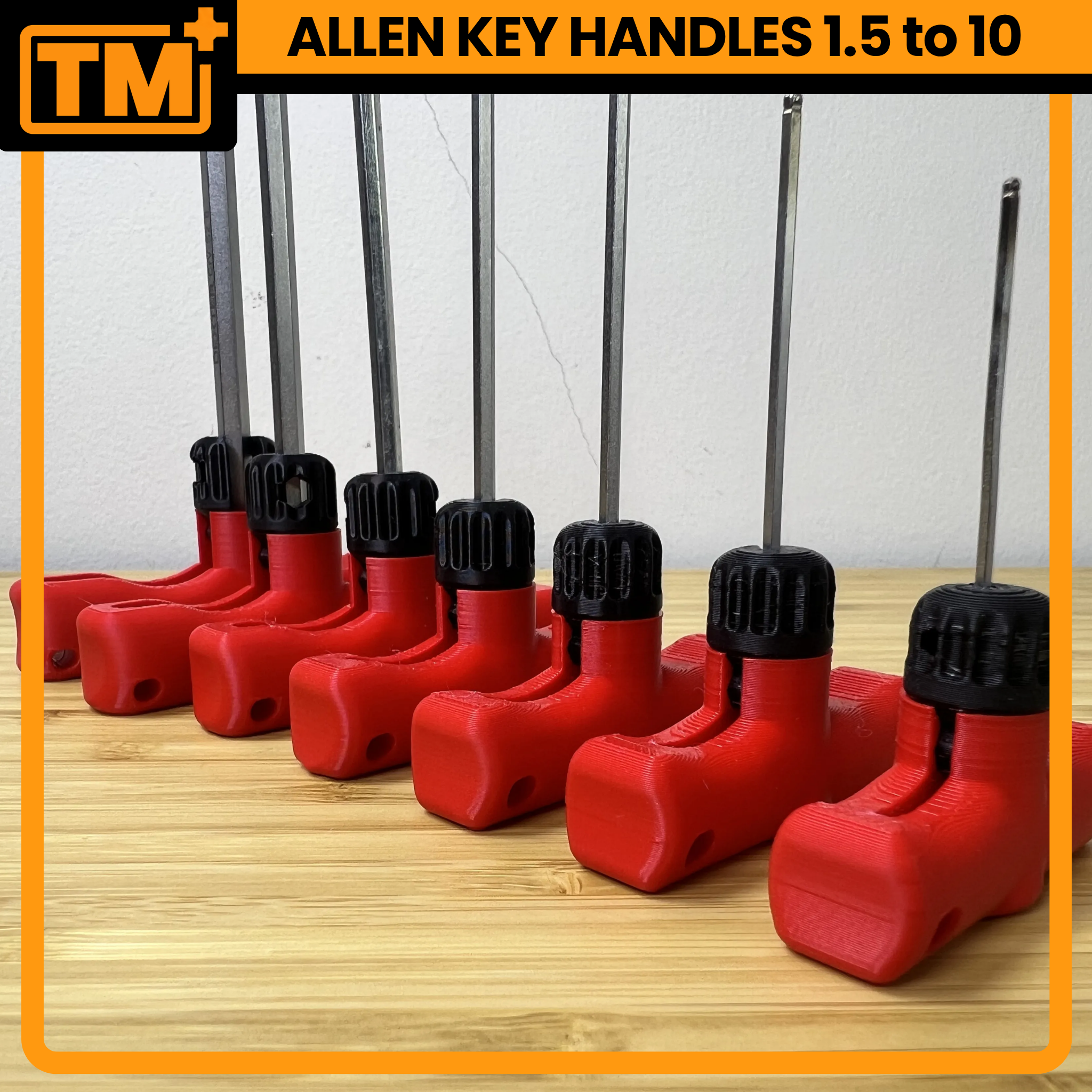 ALLEN KEY HANDLES METRIC 1.5MM TO 10MM