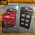 MAGNETIC PACKOUT WALL PLATE FEET MILWAUKEE COMPATIBLE | VAN AND SHOP