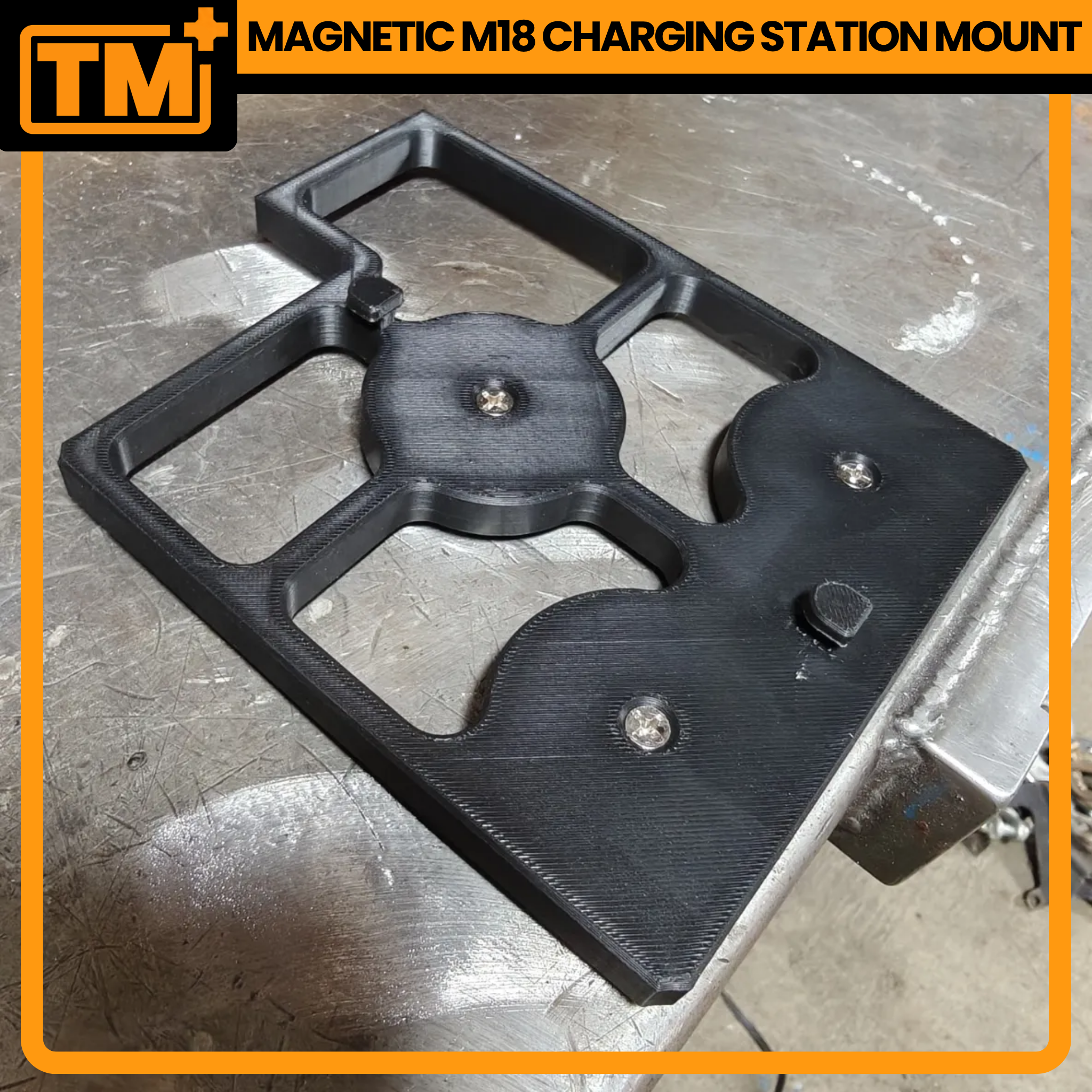 MAGNETIC M18 VAN CHARGING STATION WALL MOUNT | VAN & SHOP WALL