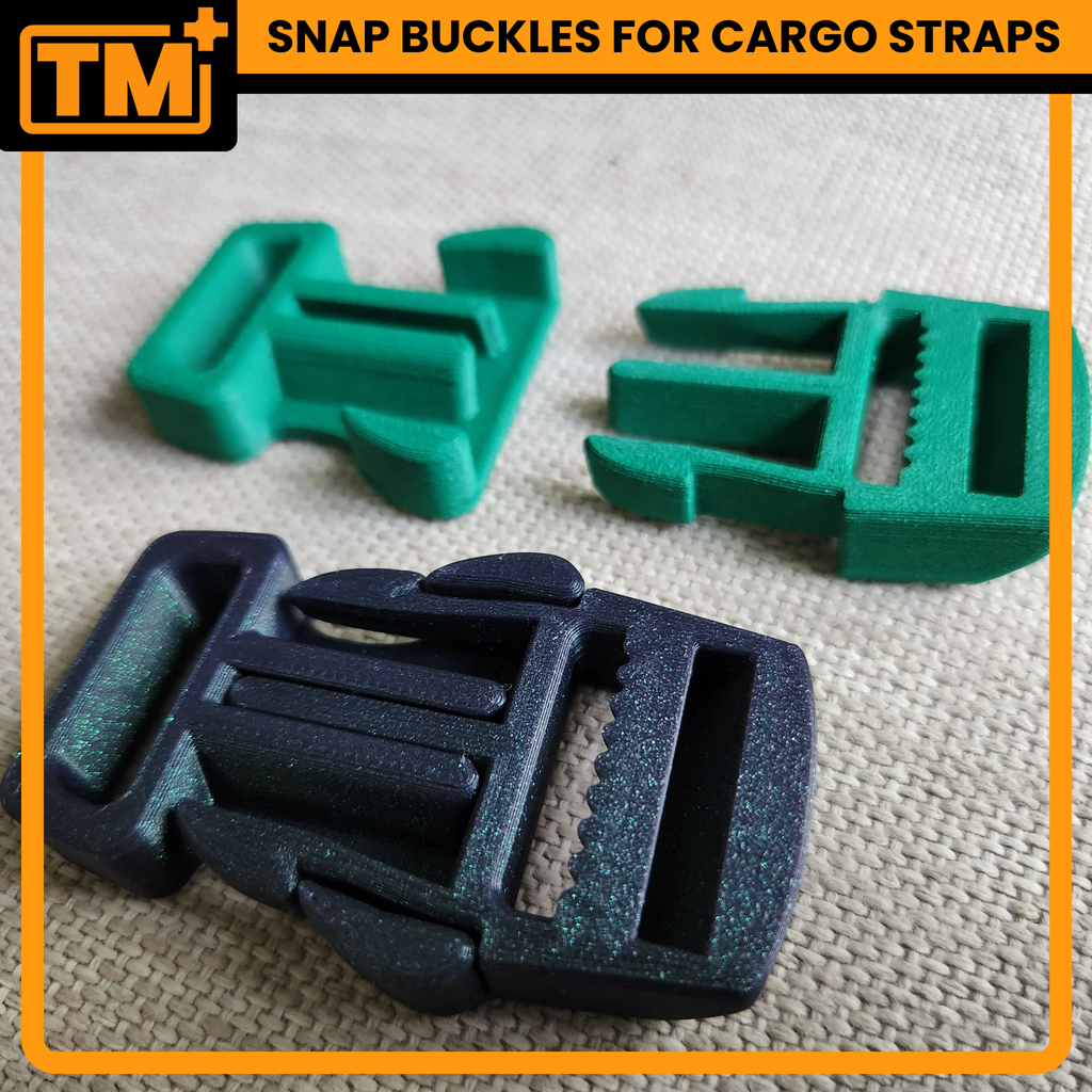SNAP BUCKLES FOR CARGO STRAPS | SMALL AND LARGE